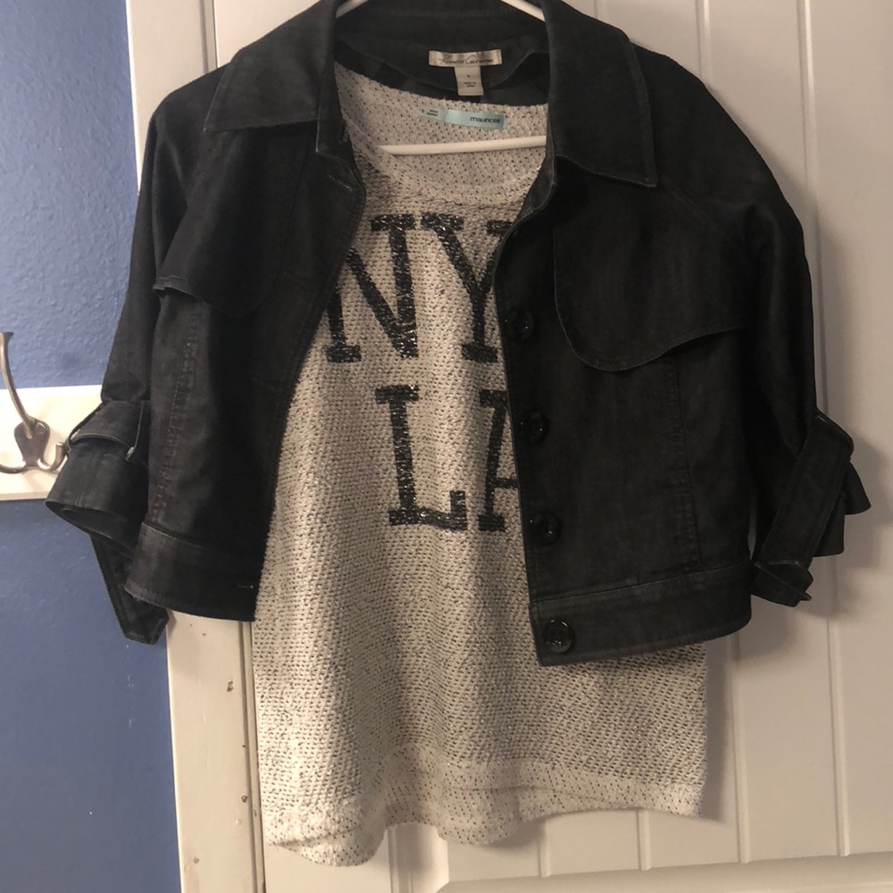 Shirt and jacket